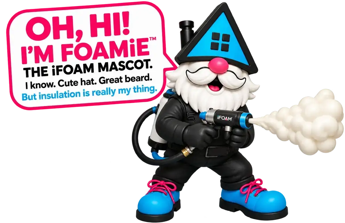 Oh, hi! I'm FOAMiE, the iFOAM mascot